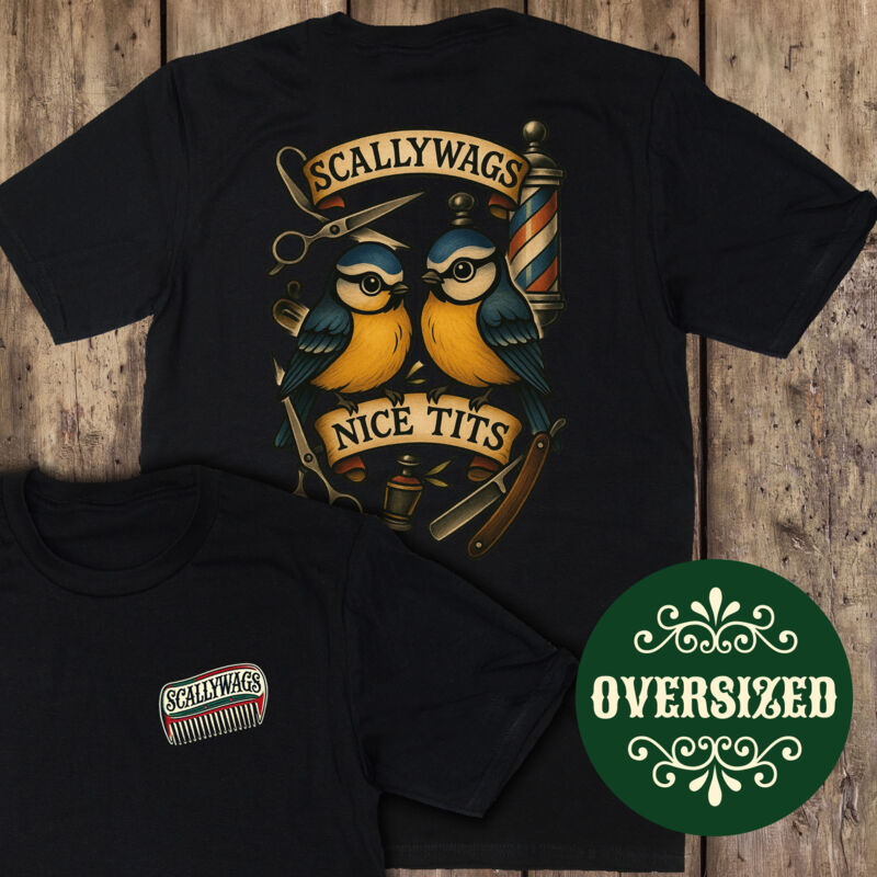Nice Tits Oversized T-Shirt Thumbnail