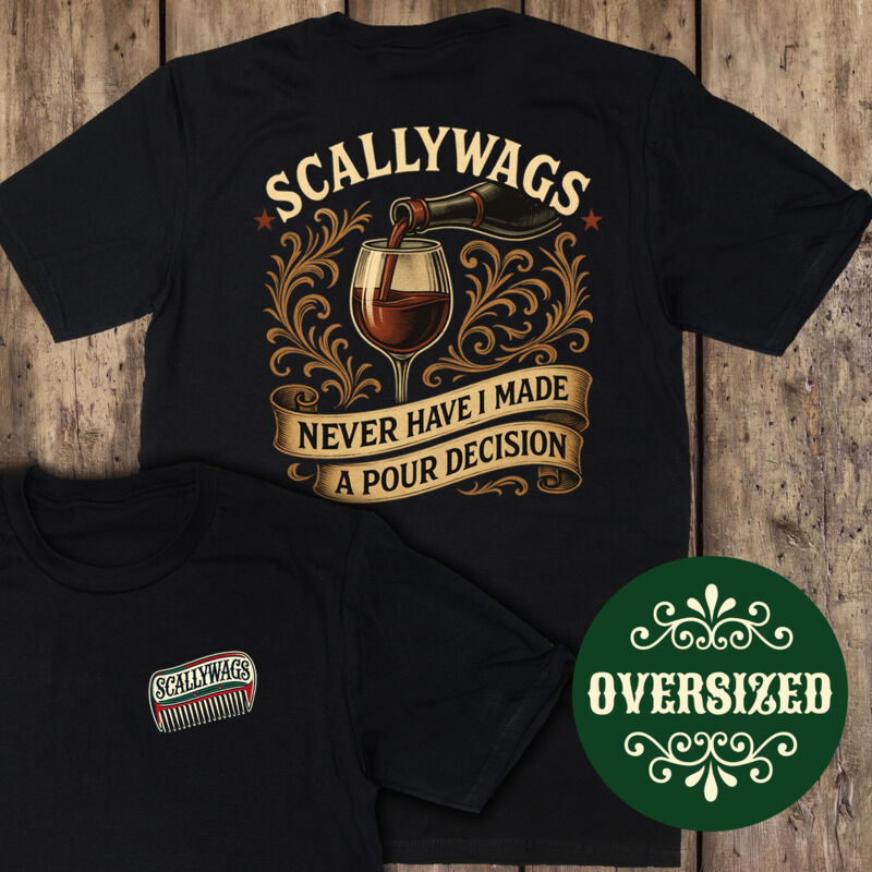 Pour Decision Oversized T-Shirt Thumbnail