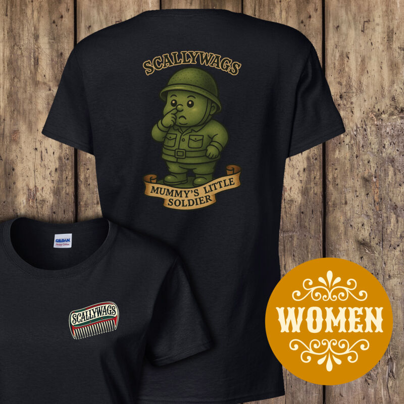 Mummy's Little Soldier Women's T-Shirt Thumbnail