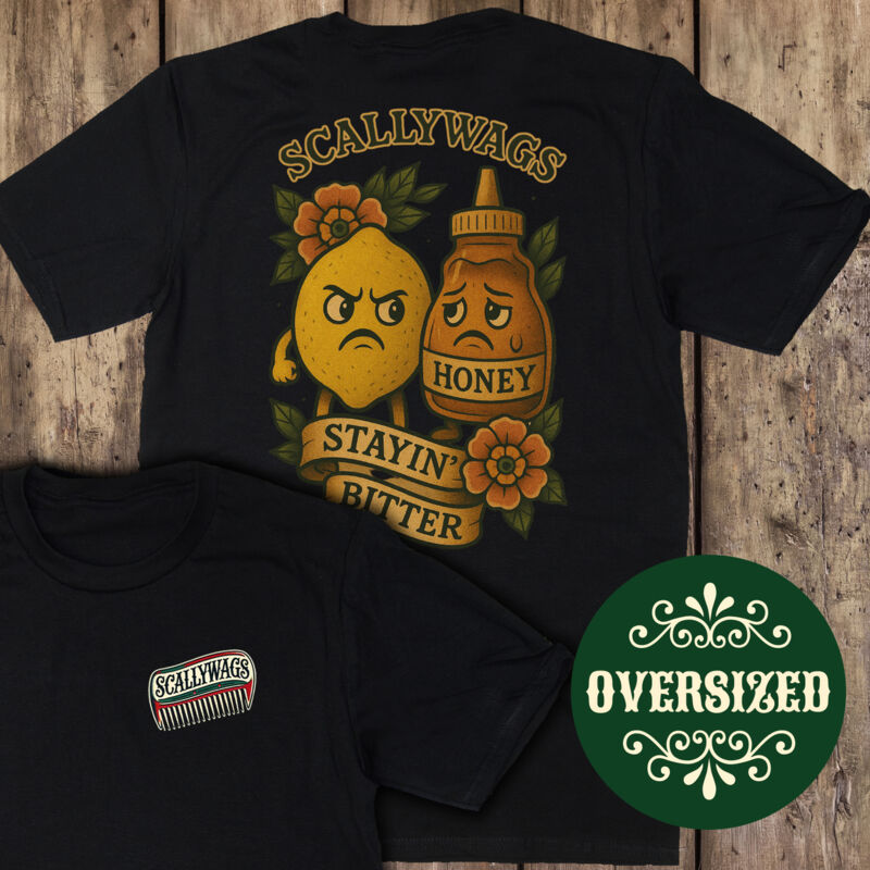 Stayin Bitter Oversized T-Shirt Thumbnail