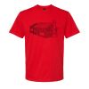 Softstyle™ midweight adult t-shirt Thumbnail
