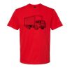 Softstyle™ midweight adult t-shirt Thumbnail