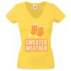 Lady-fit Valueweight V-Neck T-Shirt Thumbnail